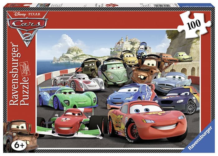 Ravensburger puzzle Dečije puzle - XXL - Disney - PIXAR - Cars 2  100 delova RA10615