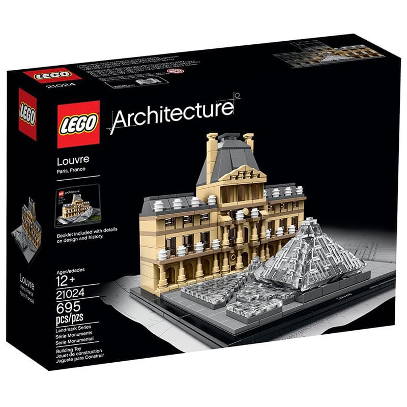 LEGO® kocke Architecture - Muzej Luvr 21024
