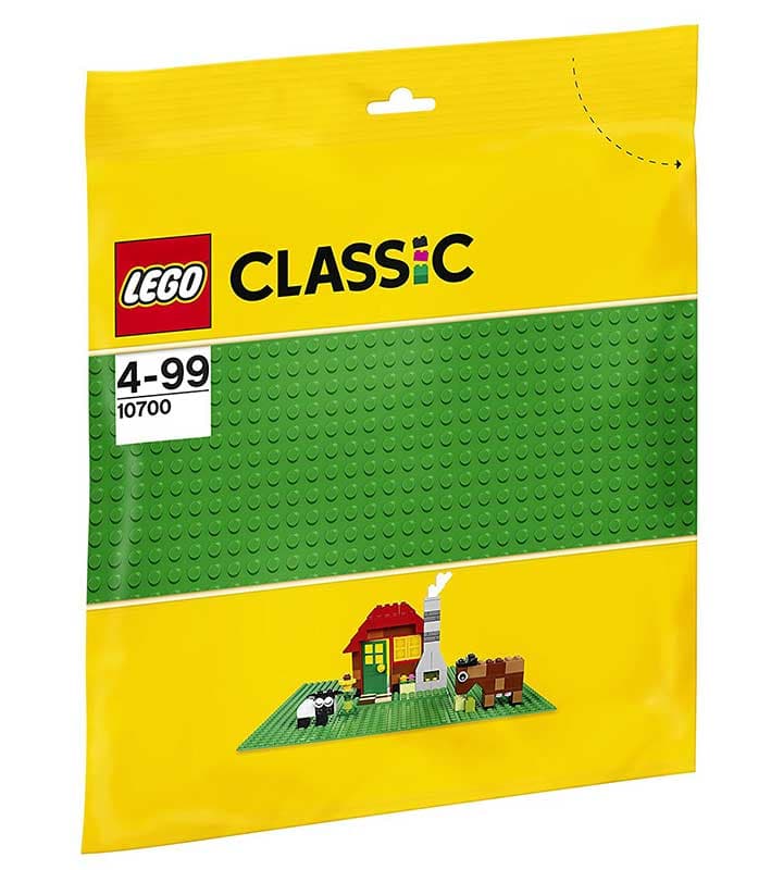LEGO® kockice Classic - Zelena podloga za slaganje 10700