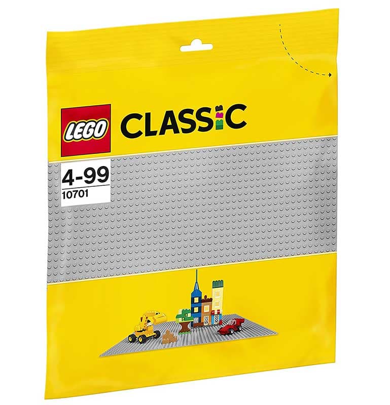 LEGO® kockice Classic - Siva osnova za slaganje kocaka