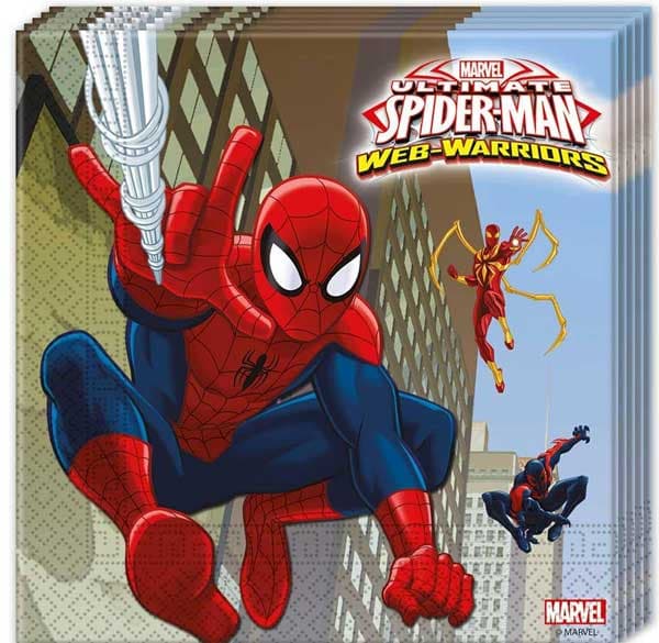 Party salvete Spiderman PS85154