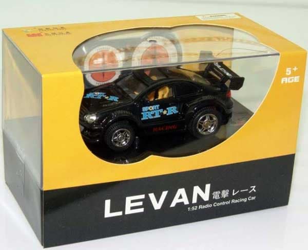 Mini Levan autić sa daljinskim upravljanjem crni