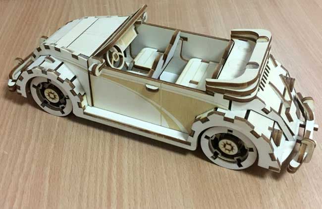 3D Maketa automobila VW Buba
