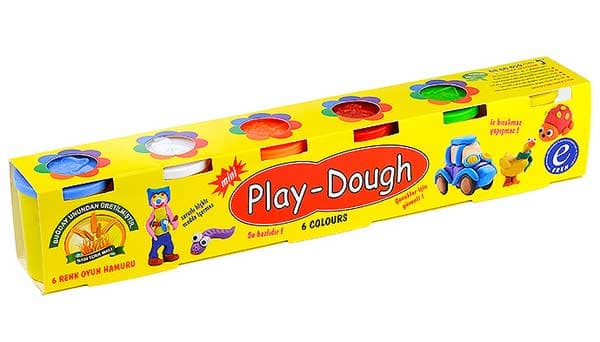 Play Doh Plastelin Mini Set 6 Boja 36950