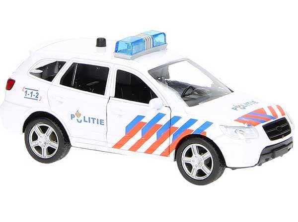 Super Cars Metalni Auto Policija 1/30 Bela