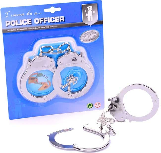 Dečije policijske metalne lisice 25726