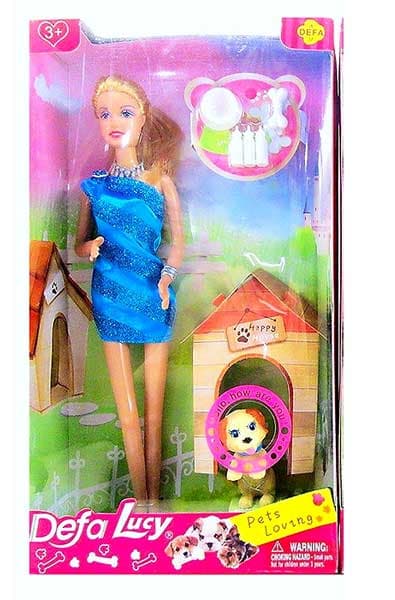 Defa Lucy Lutka I Kućni Ljubimac 33168 Plava