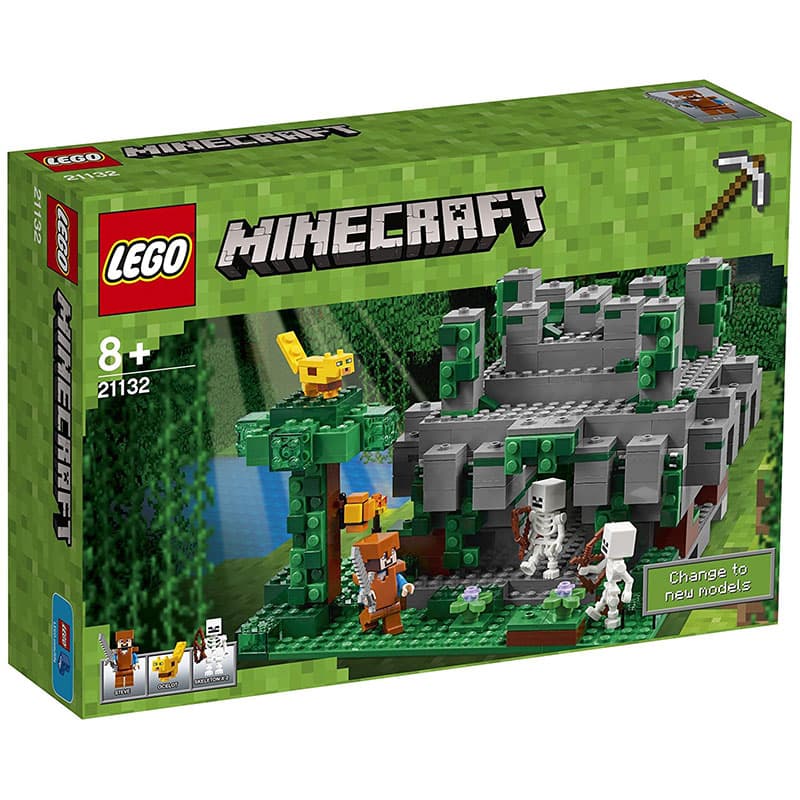 LEGO® Minecraft kocke  The Jungle Temple - Hram u džungli  598 delova  21132