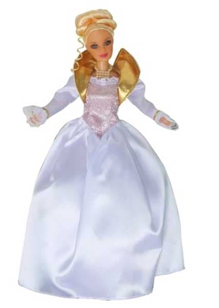 Defa Lutka U Haljini Za Bal 34285 Bela