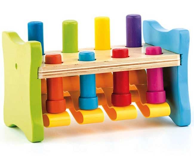 Woodyland Igračka sa čekićem Gore-Dole 91841