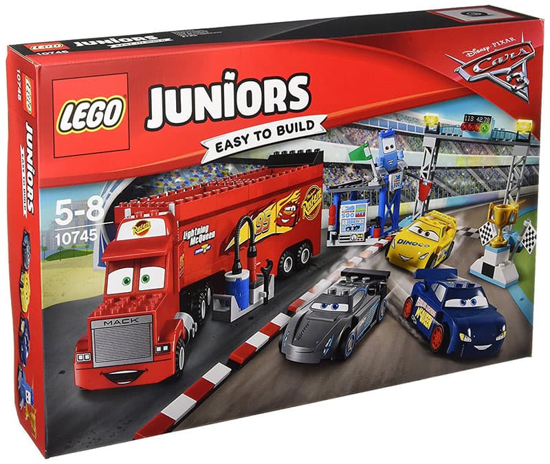LEGO Juniors kocke Disney PIXAR Cars 3 - Florida 500 Final Race – Konačna trka Florida 500  266 delova 10745