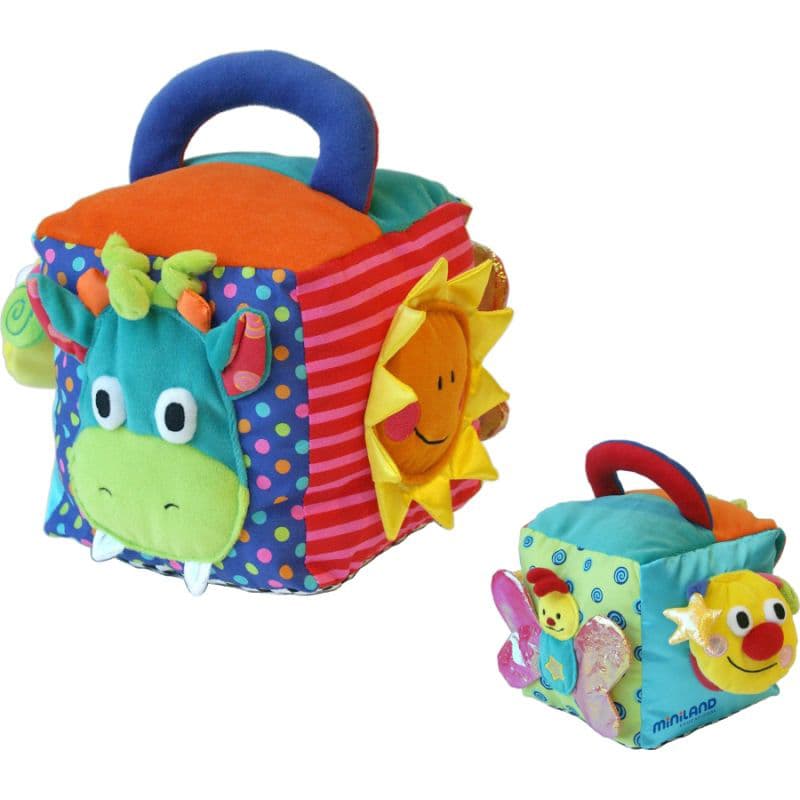 Mekana edukativna kocka za bebe Miniland 96296 