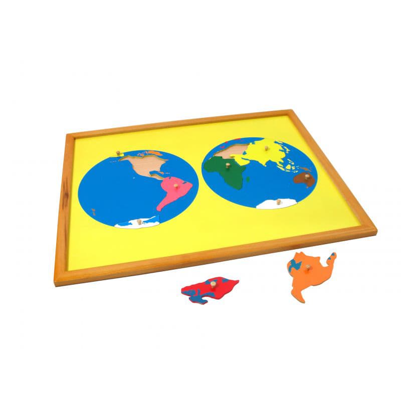 Montesori - puzzle svet ATG0074 