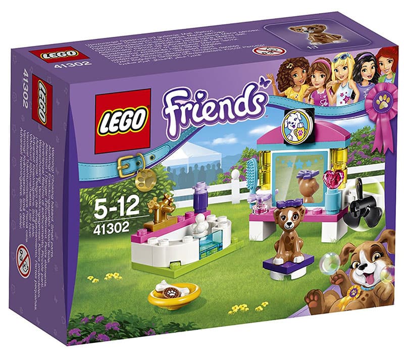 LEGO® FRIENDS kocke  Puppy Pampering – Štenci: Maženje 45 delova 41302