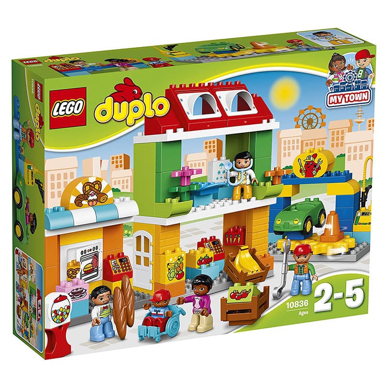 LEGO® DUPLO® kocke My Town - Town Square – Komšiluk 98 delova 10836