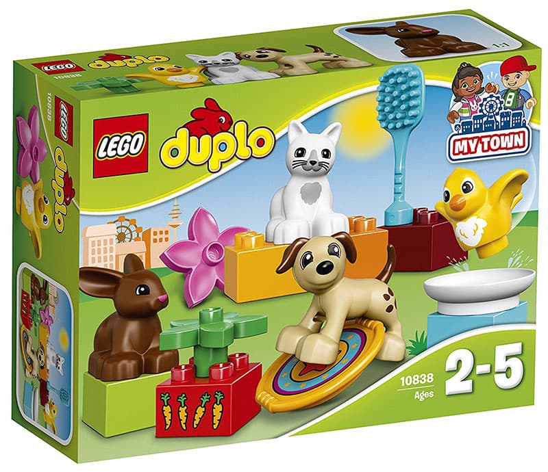LEGO® DUPLO® kocke - My Town - Family Pets – Ljubimci 15 delova 10838