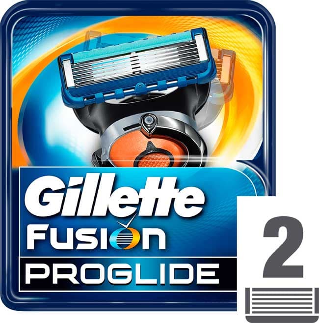 Gillette Fusion Proglide Dve rezervne glave brijača 0501243