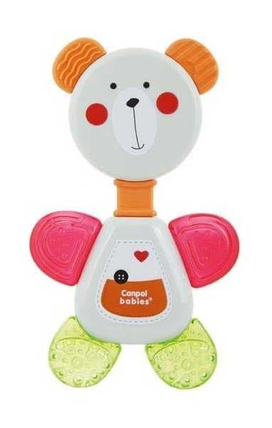Canpol Zvečka-Glodalica Za Bebe Meda 56/139 bela