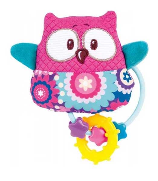 Canpol Glodalica-Zvečka Forest Friends 68/046 pink