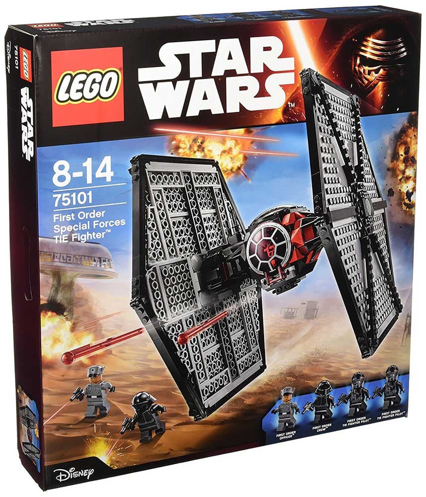 LEGO® STAR WARS™ kocke First Order Special Forces TIE fighter – TIE borac Prvog reda specijalnih snaga 533 dela 75101