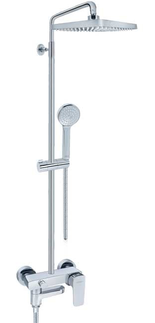 Rosan Baterija za tuš kadu sa usponskim i ručnim tušem 137352