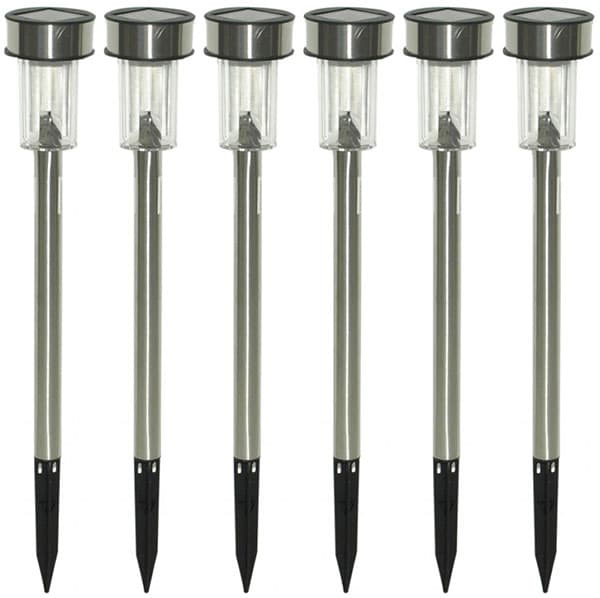 LED ubodne solarne baštenske lampe pakovanje 6 komada