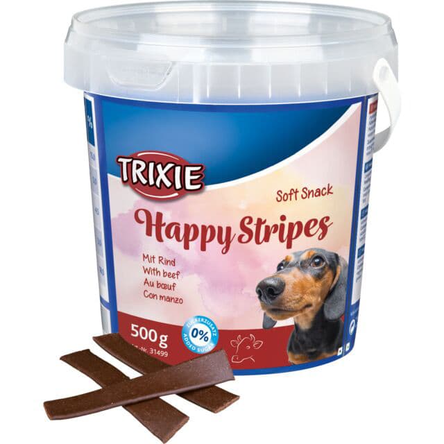Poslastice za pse 500g Soft Snack Happy Stripes govedina Trixie 31499