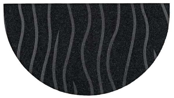 Otirač Duski 45x80 polukrug siva