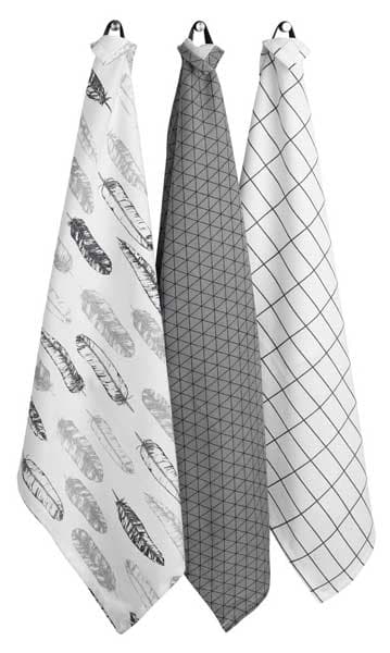 Kuhinjska Krpa 50x70-set od 3 krpe Blod