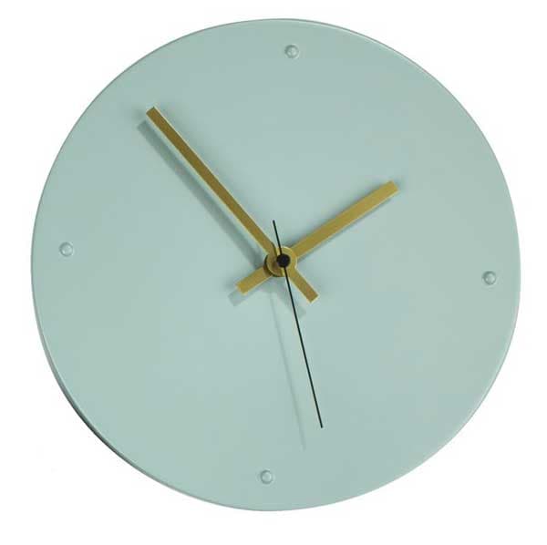 Zidni Sat Deni prečnik 25cm plava