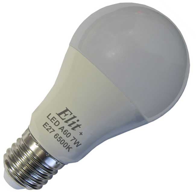 Elit+ LED sijalica 7W 6500K E27 EL 1520
