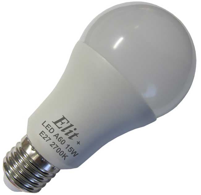 Elit+ LED sijalica 15W 2700K E27 EL 1534