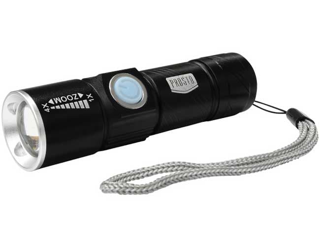 Punjiva LED baterijska lampa 3W PL8362