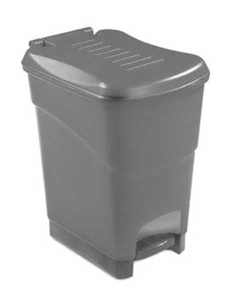 KIS Kanta za smeće Koral bin 26x34x41cm 20L siva