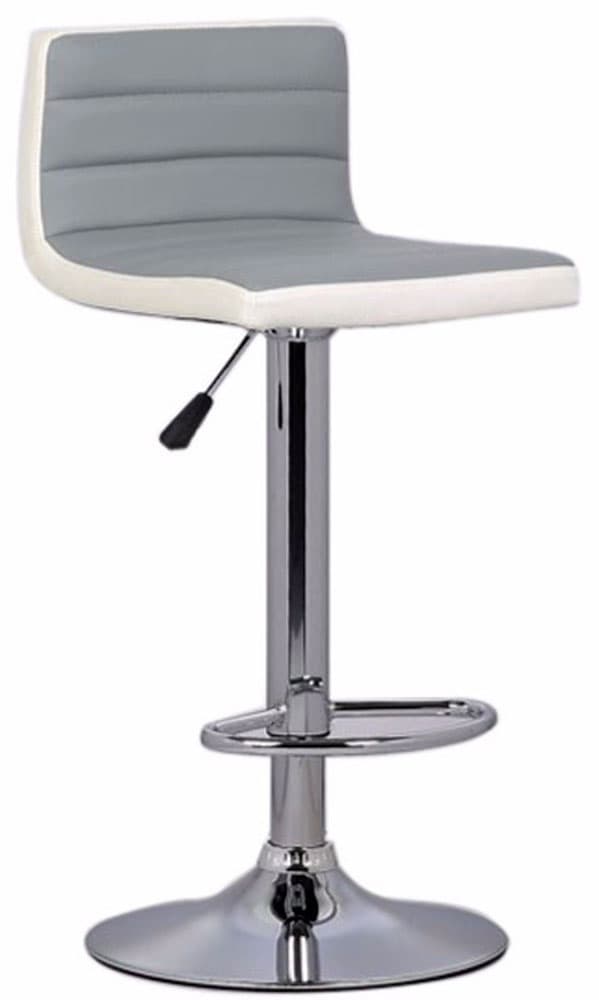 Barska Stolica Hrom-EKO Koža Grey-White