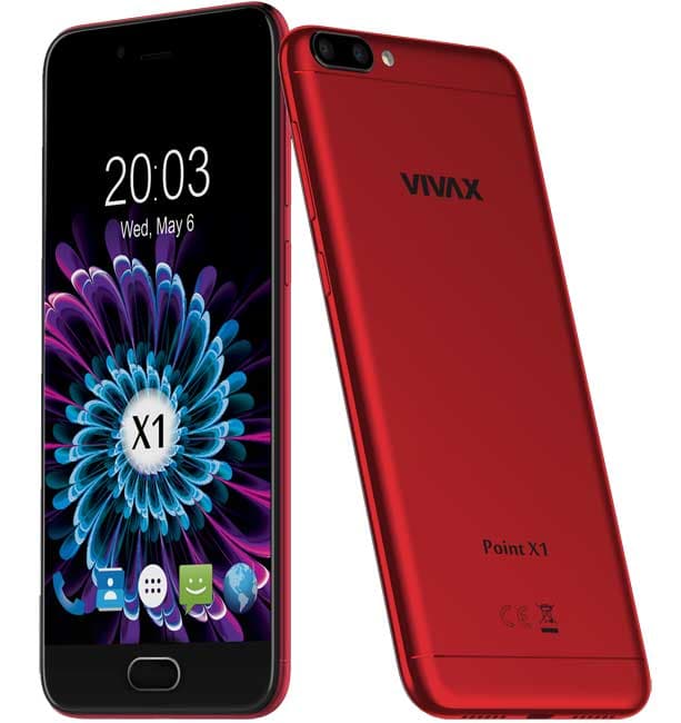Mobilni telefon Vivax Smart Point X1 red