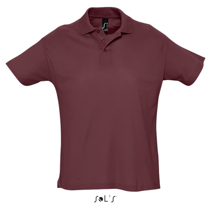 Sols Muška polo majica Summer II Burgundy veličina M 11342