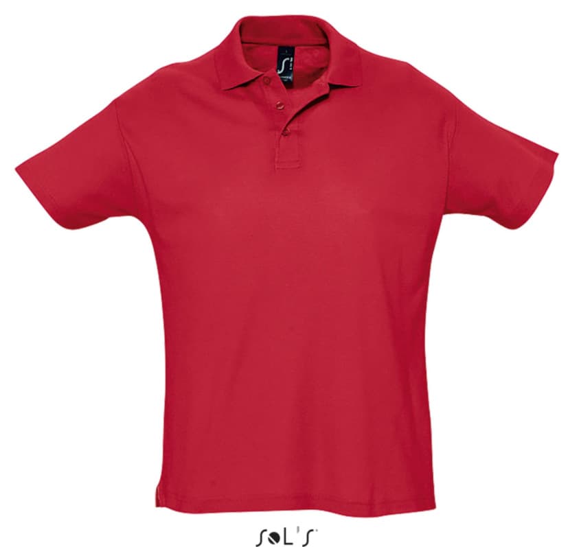Sols Muška polo majica Summer II Red veličina XS 11342