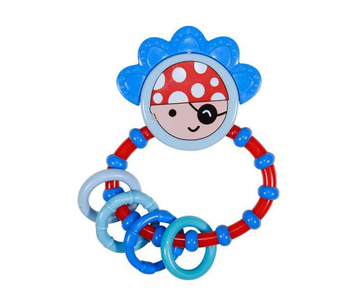 Lorelli Zvečka za bebe Prstenovi - gusar, cvetić, leptirić