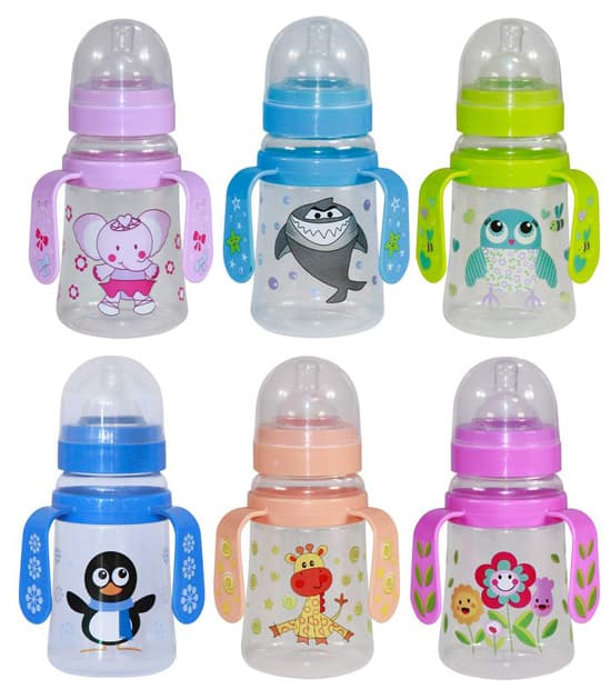 Lorelli Flašica za bebe 4996 250ml - sa ručicama i širokim grlom