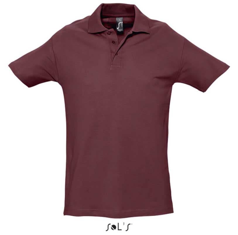 Sols Polo majica za muškarce Spring II Burgundy veličina XXL 11362