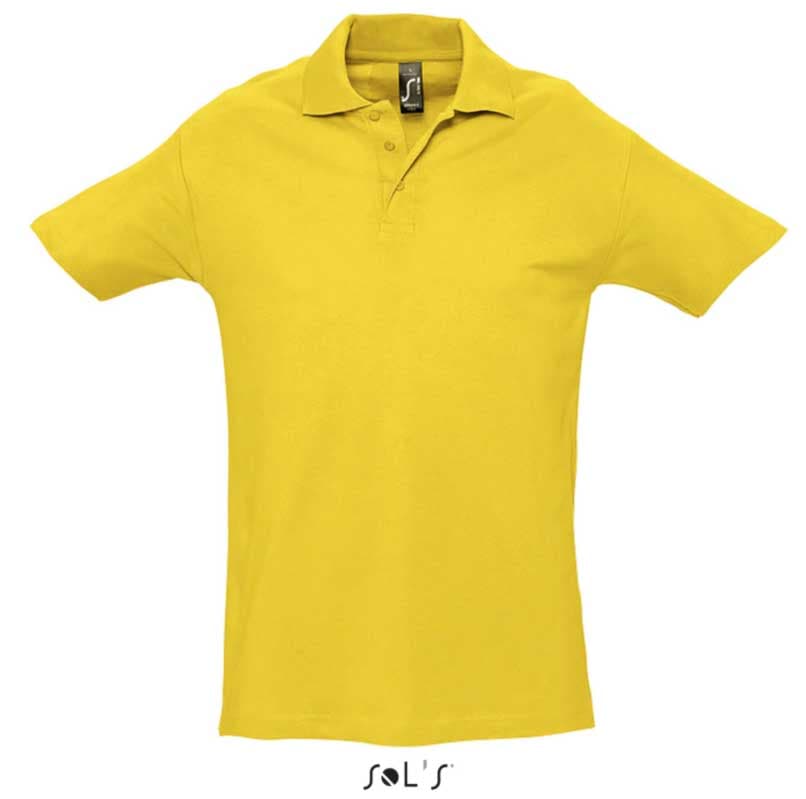 Sols Polo majica za muškarce Spring II Gold veličina XXL 11362