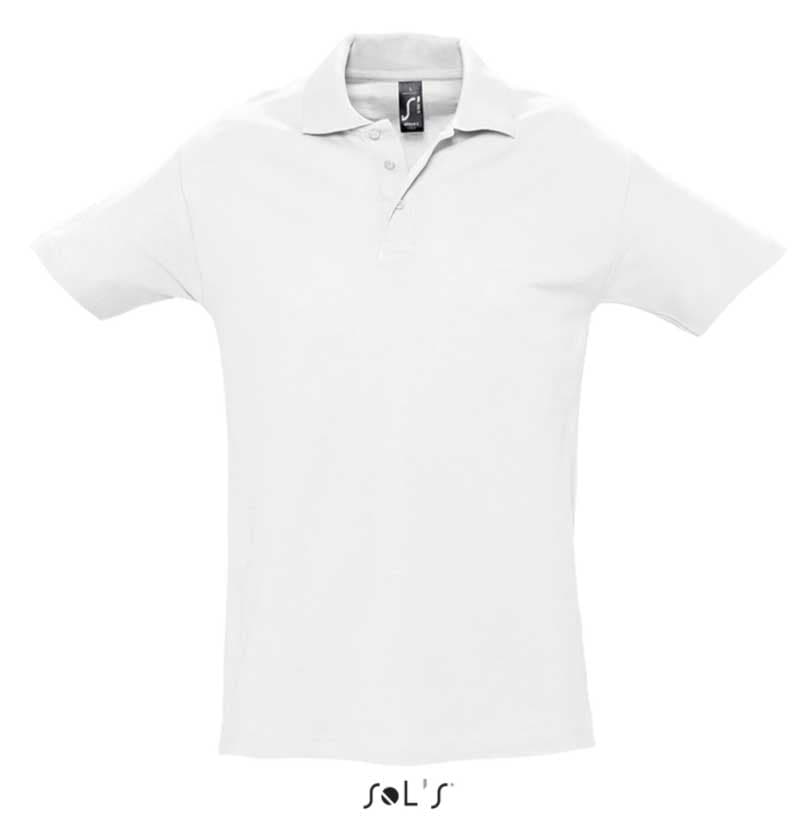 Sols Polo majica za muškarce Spring II White veličina S 11362