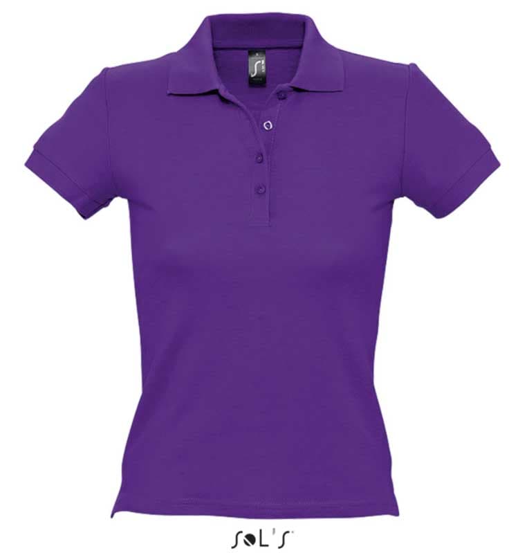 Polo majica za žene Sols People Dark Purple veličina L 11310