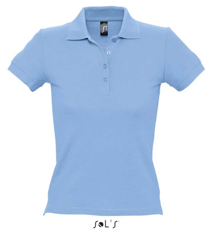 Polo majica za žene Sols People Sky Blue veličina S 11310