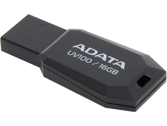 USB Flash Memorija Adata AUV100-16G-RBK 16GB