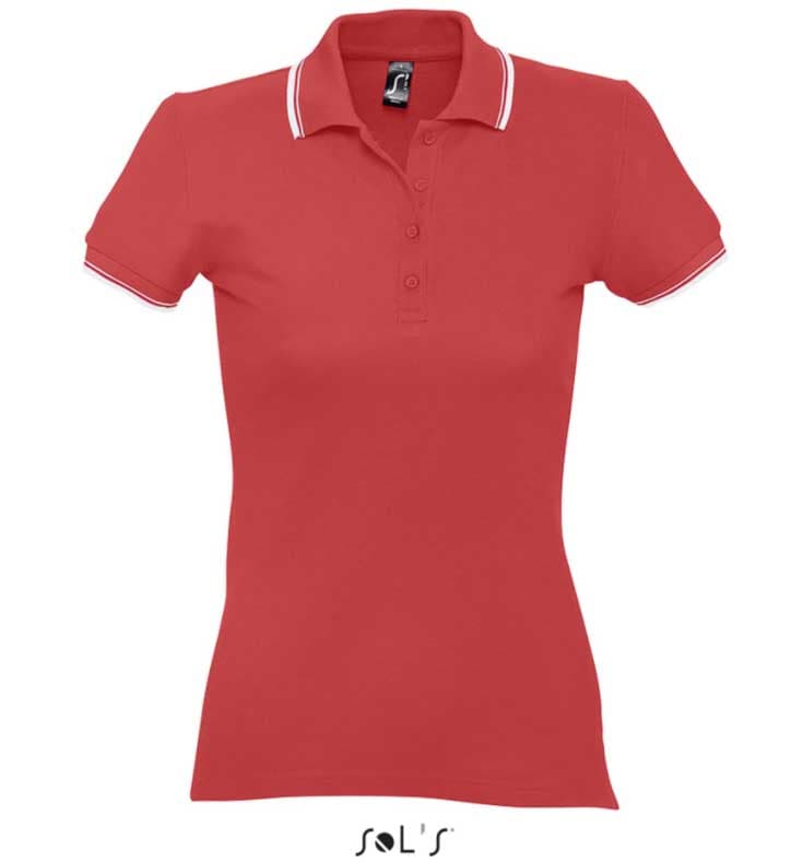 Ženska polo majica Sols Practice Women Red veličina S 11366