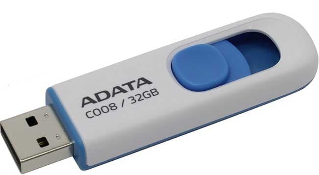 USB Flash Memorija Adata AC008-32G-RWE 32GB