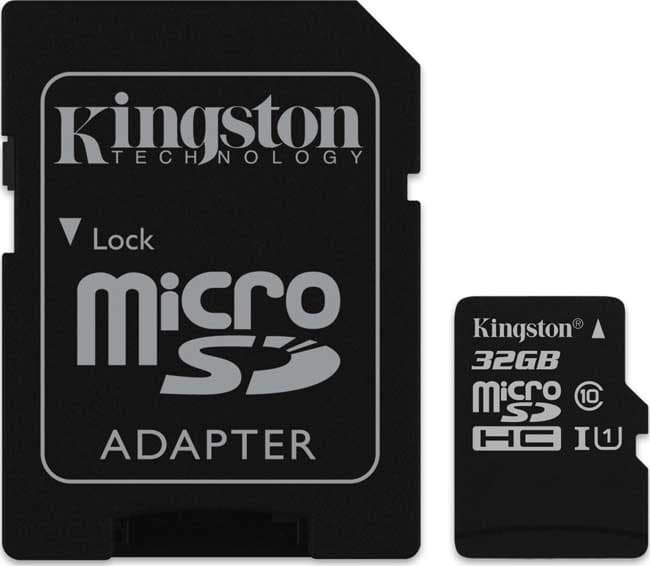 Micro SD memorijska kartica sa adapterom 32GB Kingston SDC10G2/32GB