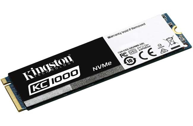 Kingston SSD Solid State Drive KC1000 M.2 NVMe SKC1000 240GB